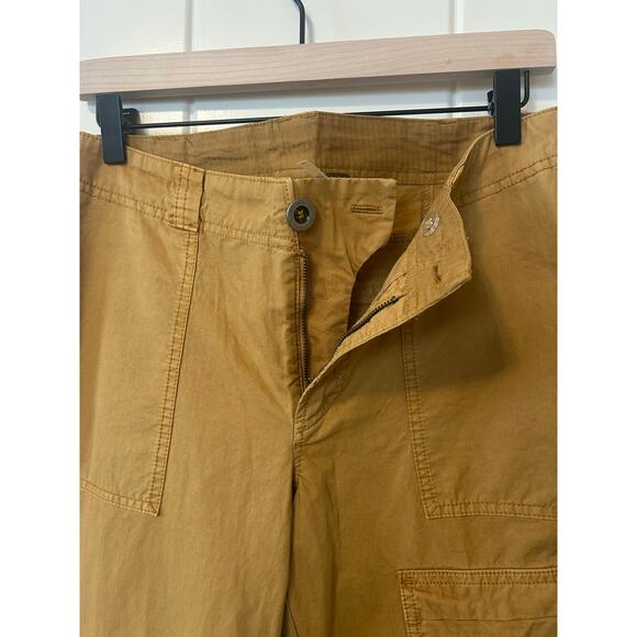 Free People Utility Cargo Pants Canyon Moon/Yellow Size 4 - Picture 7 of 10